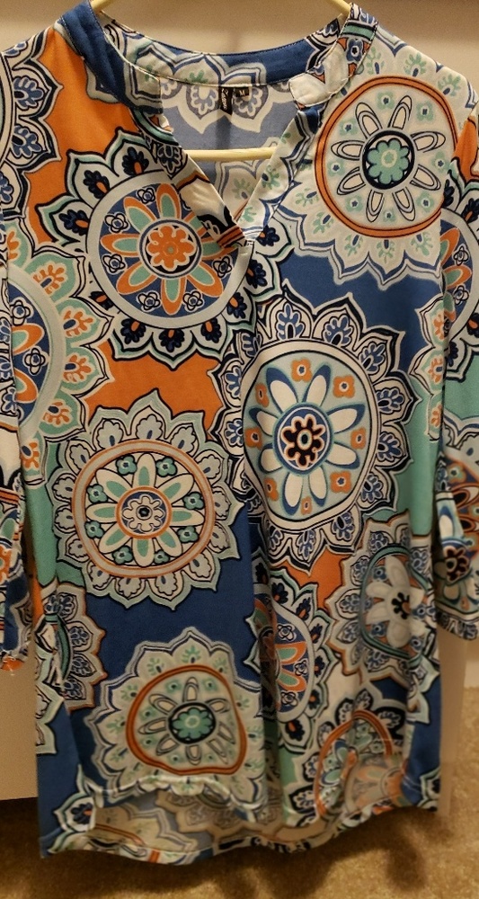 Retro top tunic